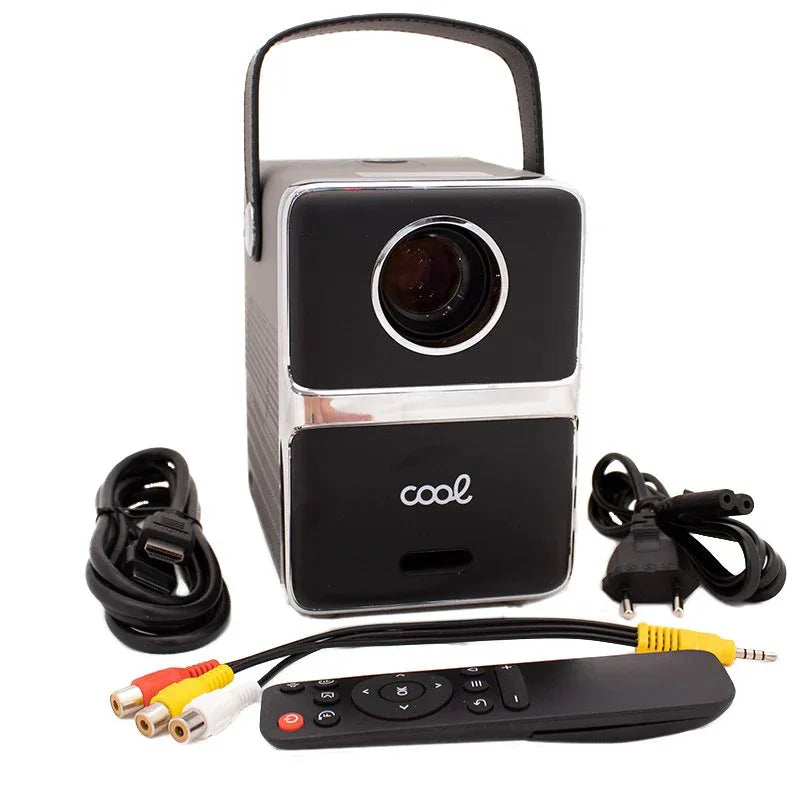 Proyector Compacto 2500 Lúmenes COOL Star Altavoz Integrado 10W + HDMI / USB + Wifi Mirror - PixelPlaza