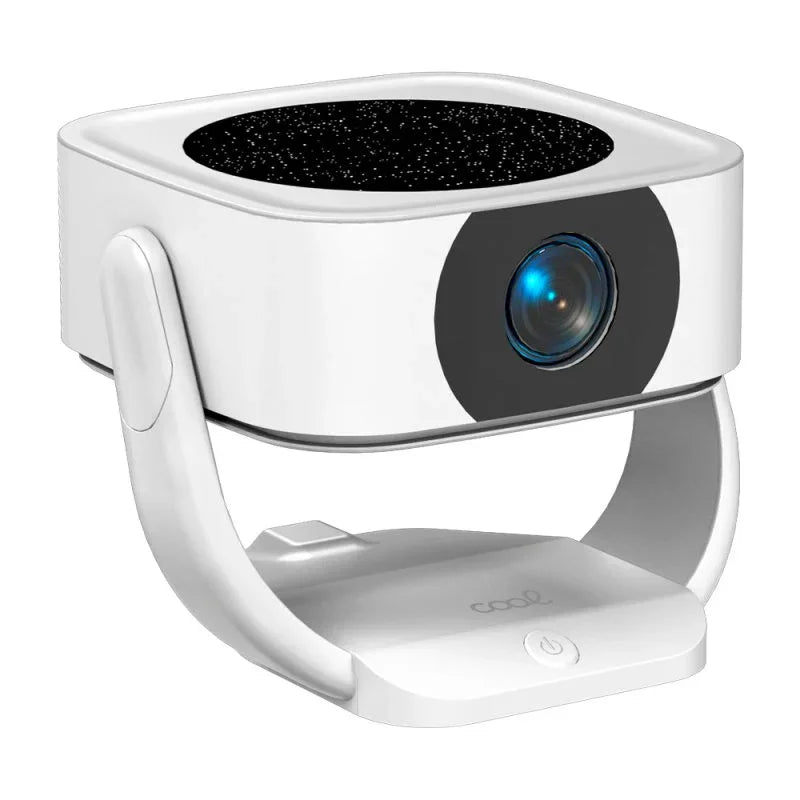 Proyector Compacto 3500 Lúmenes COOL Onix Altavoz Integrado + HDMI / USB + Wifi Mirror (Blanco) - PixelPlaza
