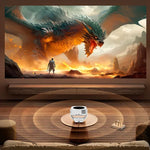 Proyector Compacto 3500 Lúmenes COOL Onix Altavoz Integrado + HDMI / USB + Wifi Mirror (Blanco) - PixelPlaza