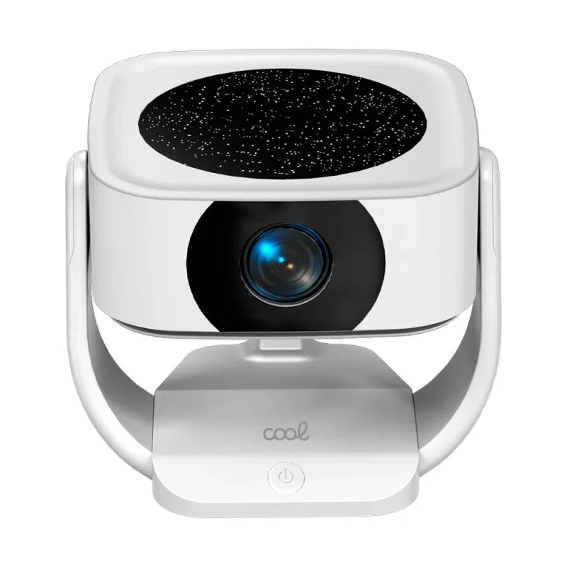 Proyector Compacto 3500 Lúmenes COOL Onix Altavoz Integrado + HDMI / USB + Wifi Mirror (Blanco) - PixelPlaza
