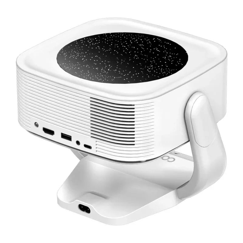 Proyector Compacto 3500 Lúmenes COOL Onix Altavoz Integrado + HDMI / USB + Wifi Mirror (Blanco) - PixelPlaza