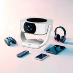 Proyector Compacto 3500 Lúmenes COOL Onix Altavoz Integrado + HDMI / USB + Wifi Mirror (Blanco) - PixelPlaza