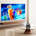 Proyector Compacto 3500 Lúmenes COOL Onix Altavoz Integrado + HDMI / USB + Wifi Mirror (Gris) - PixelPlaza