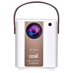 Proyector Compacto COOL Rainbow 3000 Lúmenes Altavoz Integrado + HDMI/SD/USB + Wifi Mirror (Blanco) - PixelPlaza