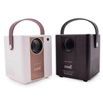 Proyector Compacto COOL Rainbow 3000 Lúmenes Altavoz Integrado + HDMI/SD/USB + Wifi Mirror (Blanco) - PixelPlaza