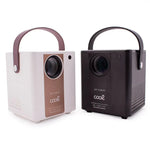 Proyector Compacto COOL Rainbow 3000 Lúmenes Altavoz Integrado + HDMI/SD/USB + Wifi Mirror (Negro) - PixelPlaza