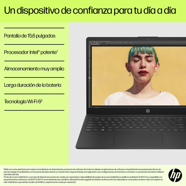 HP 15-fd0060ns Intel® Core™ i7 i7-1355U Portátil 39,6 cm (15.6") Full HD 8GB DDR4-SDRAM 512GB SSD Wi-Fi 6 (802.11ax) Fre