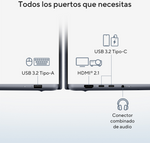 ASUS Zenbook 14 OLED UX3480QA-U1144W Copilot+ PC Copilot+ PC - Ordenador Portátil " WUXGA (Snapdragon X1-26-100, 16GB RA