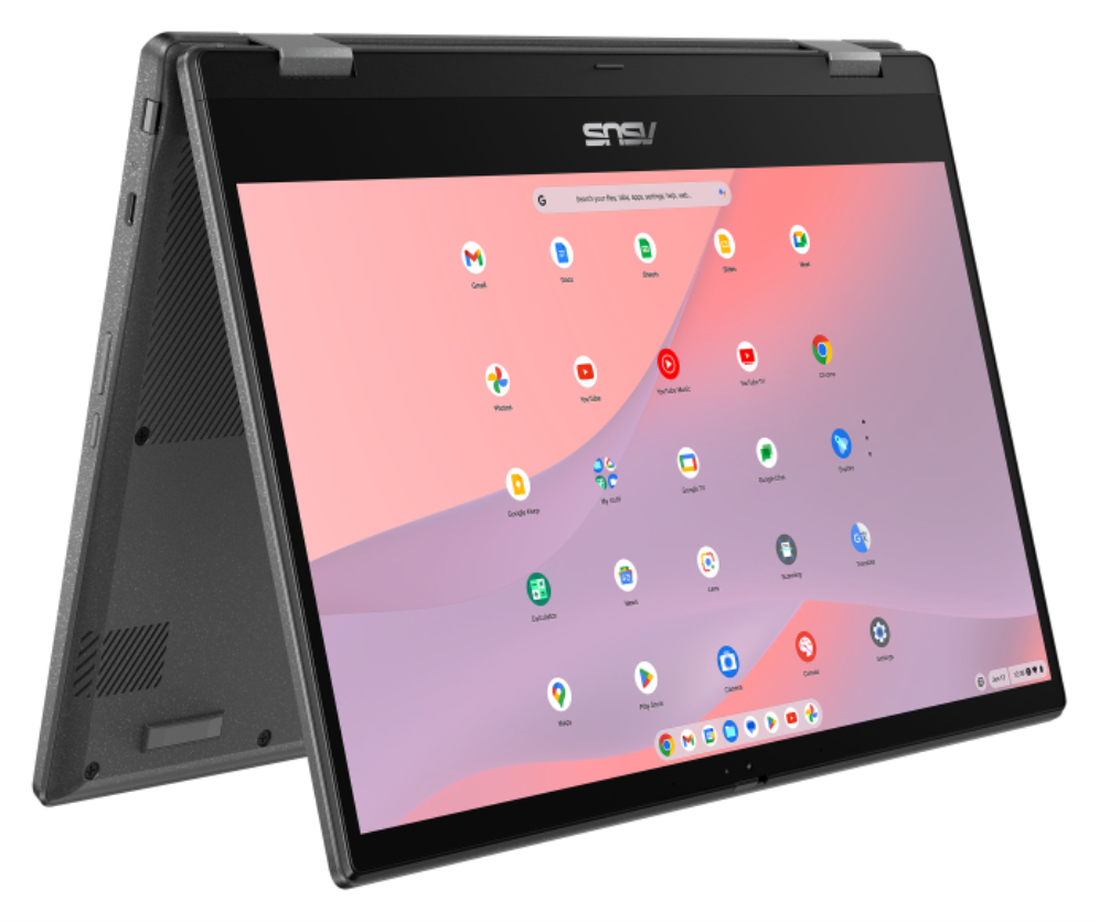 ASUS Chromebook CM14 Flip CL1402FM2A-EC0286 - Ordenador Portátil 14" Full HD (MediaTek Kompanio 520, 8GB RAM, 128GB eMMC