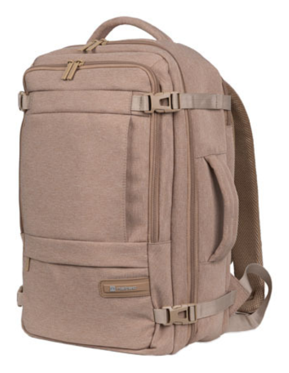 Natec CAMEL LITE mochila Mochila de viaje Beige Poliéster