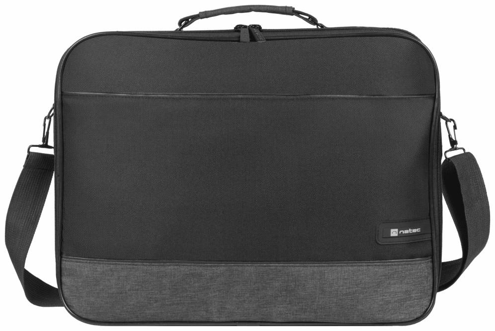 Natec Impala 2 35,8 cm (14.1") Bandolera Negro, Gris