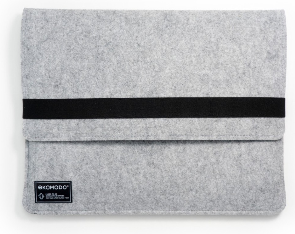 Ekomodo HR-013 maletines para portátil 38,1 cm (15") Funda Negro, Gris