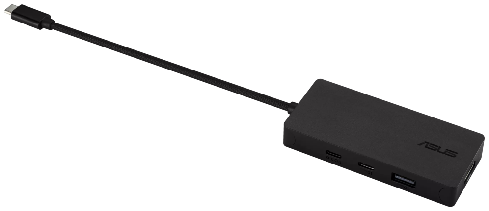 ASUS 4 in 1 USB-C Dock DC110 Alámbrico USB 3.2 Gen 2 (3.1 Gen 2) Type-C Negro