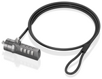 Aisens ASLK-D40N03-BK cable antirrobo Negro 1,5 m