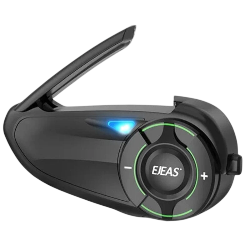 EJEAS Q8 Mesh Bluetooth 6 conductores IP67 Intercomunicador moto