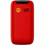 Teléfono Móvil Qubo P-220RD 4G para Personas Mayores/ Rojo