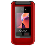 Teléfono Móvil Qubo X-247RDC 4G para Personas Mayores/ Rojo