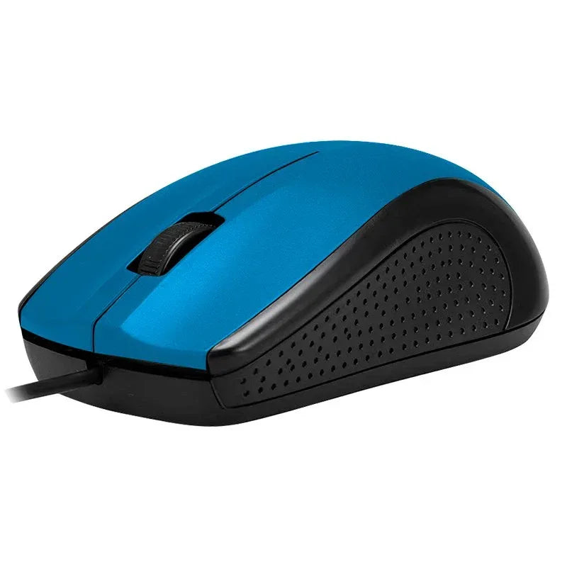 Ratón COOL USB Wired Azul - PixelPlaza