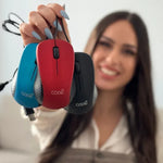 Ratón COOL USB Wired Azul - PixelPlaza