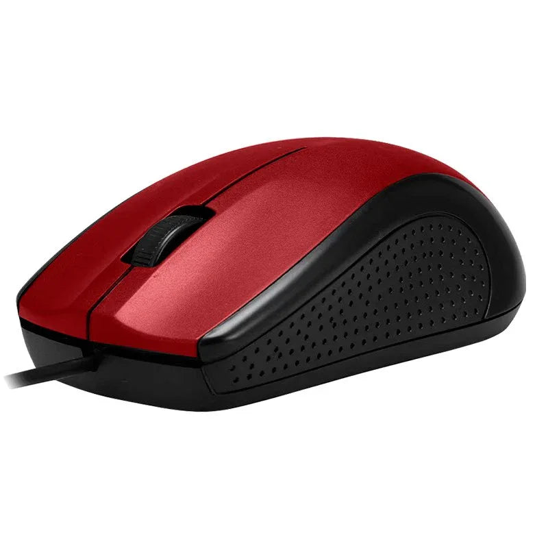 Ratón COOL USB Wired Rojo - PixelPlaza