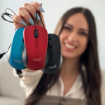 Ratón COOL USB Wired Rojo - PixelPlaza