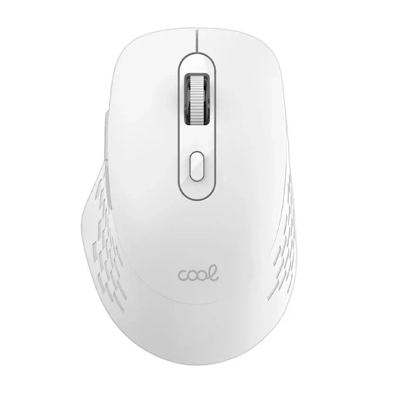 Ratón Inalámbrico COOL 6D Silencioso Blanco - PixelPlaza
