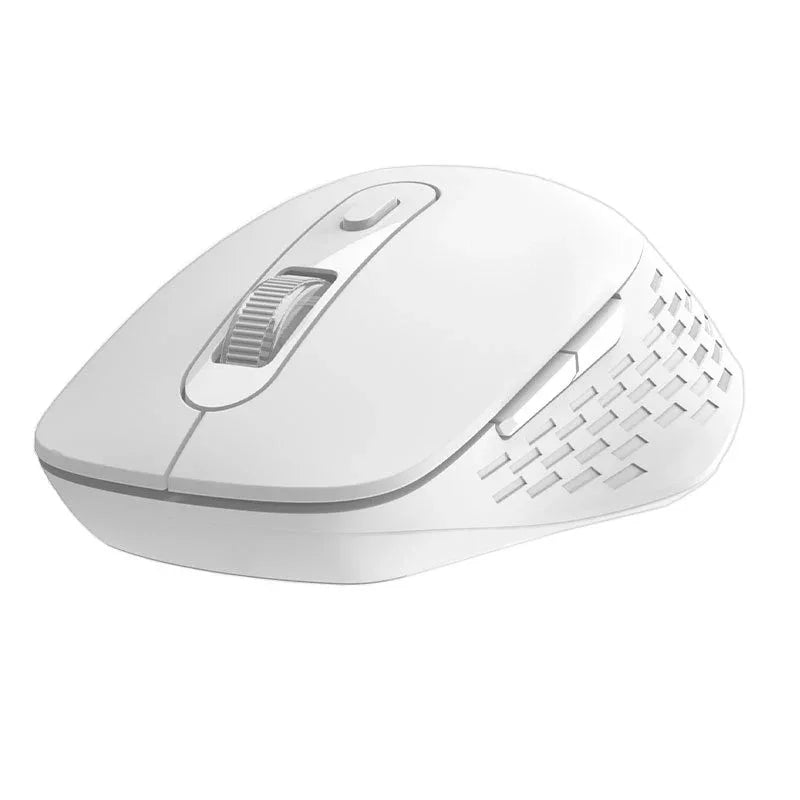 Ratón Inalámbrico COOL 6D Silencioso Blanco - PixelPlaza
