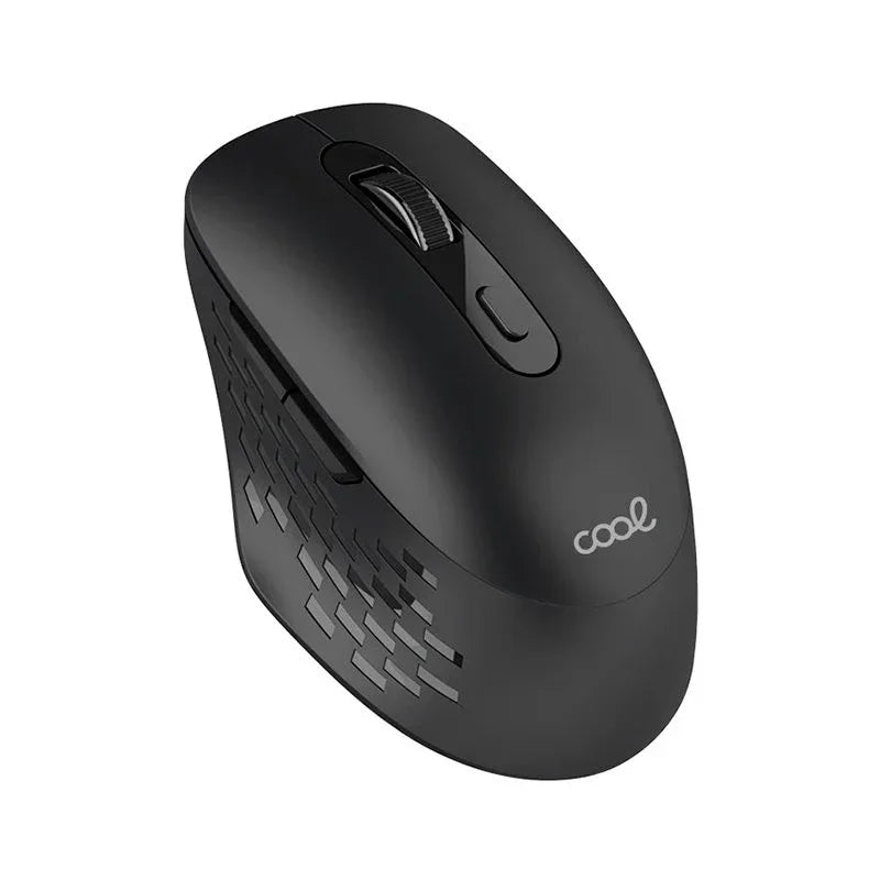 Ratón Inalámbrico COOL 6D Silencioso Negro - PixelPlaza