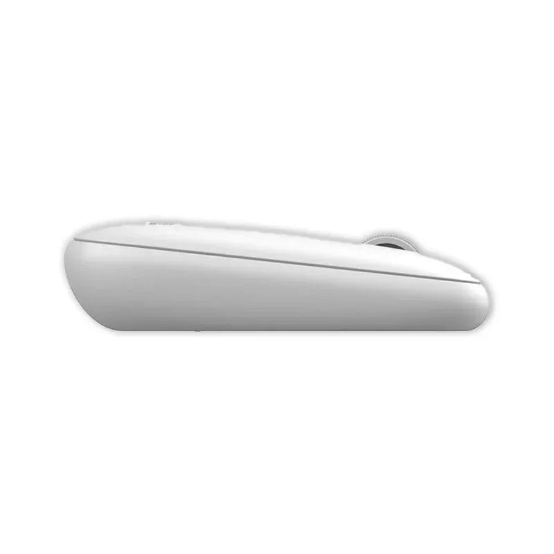 Ratón Inalámbrico COOL Slim Silencioso 2 en 1 (Bluetooth + Adap. USB) Blanco - PixelPlaza