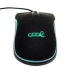 Ratón USB Gaming (Iluminación) COOL Kansas Negro - PixelPlaza