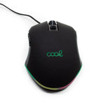 Ratón USB Gaming RGB (Iluminación) COOL Austin Negro - PixelPlaza