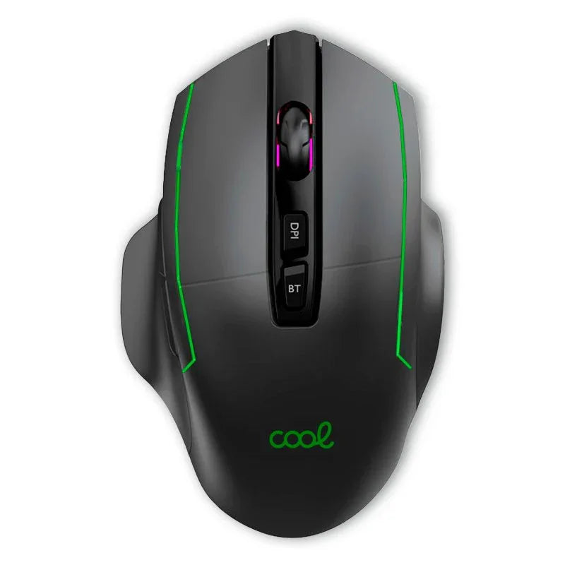 Ratón Wireless + Bluetooth 2 en 1 (Recargable) Gaming Led RGB COOL Lagoon - PixelPlaza