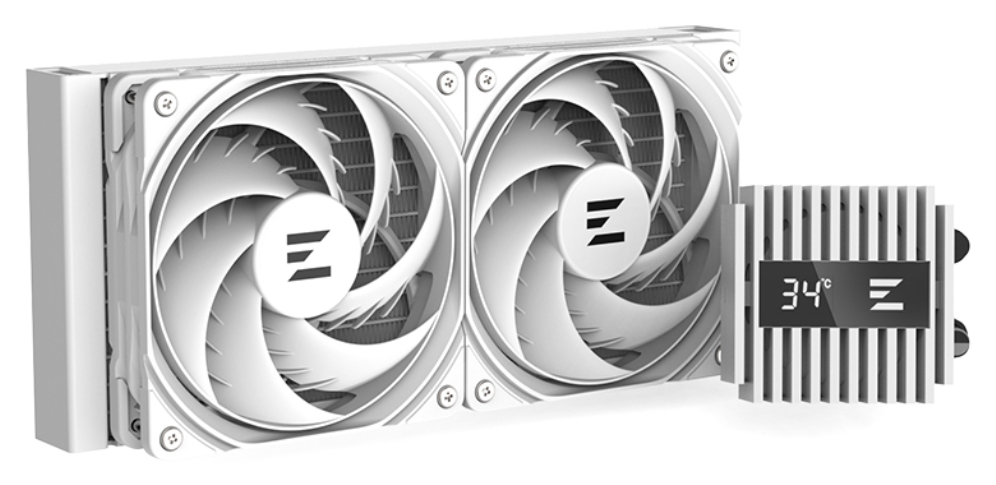 Zalman ALPHA2 A24 WHITE sistema de refrigeración para ordenador Procesador Sistema de refrigeración líquida todo en uno 