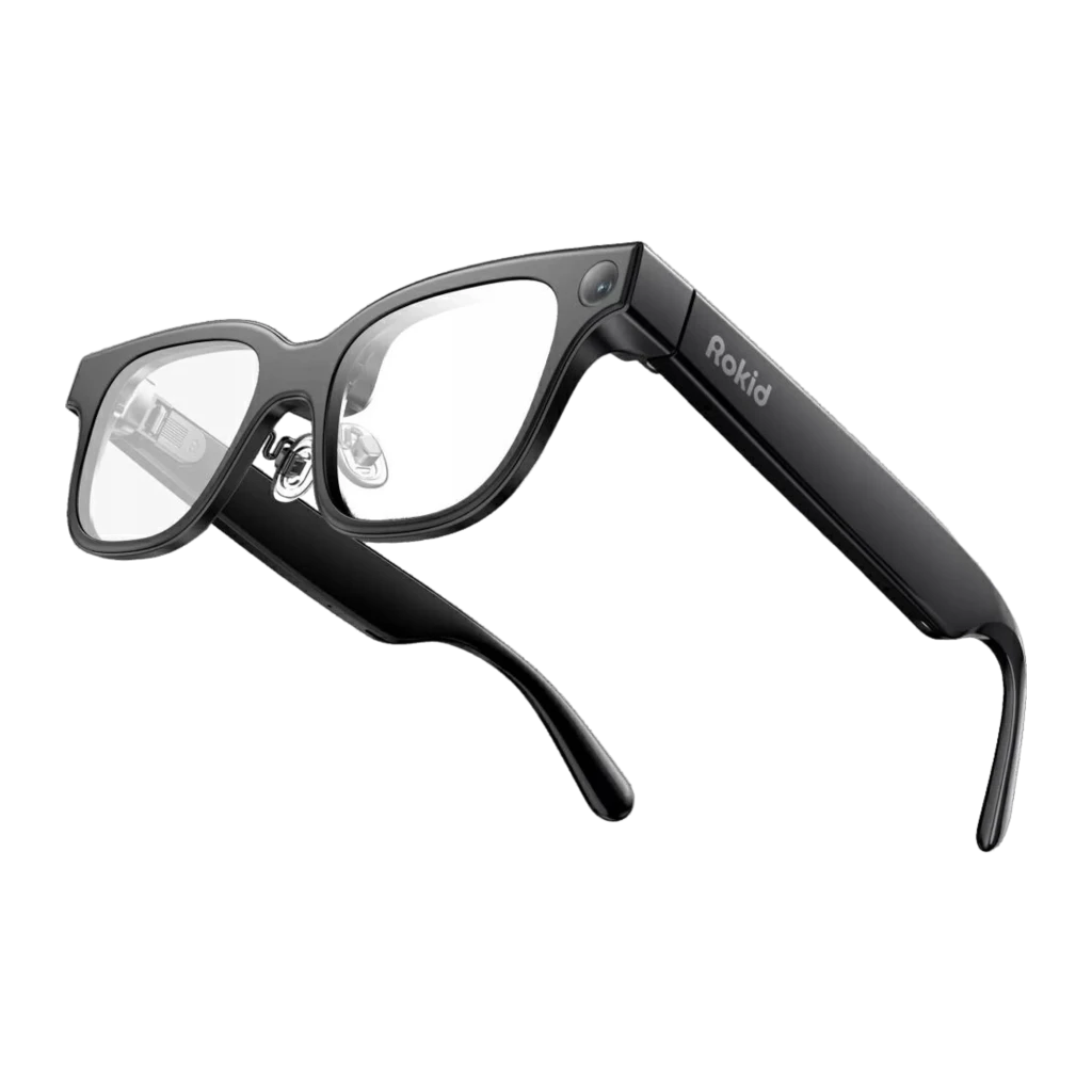 Rokid AI Glasses 4 micrófonos Negro 12MP Gafas realidad aumentada