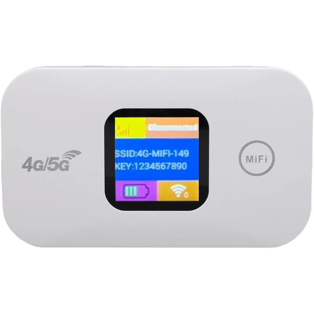 Router portátil A8 4G LTE 3000mAh, Blanco