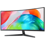 Monitor Profesional Ultraparonámico Curvo Samsung ViewFinity S5 S34H550GAU 34"/ UWQHD/ Negro