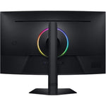 Monitor Gaming Curvo Samsung Odyssey G7 G75F 37"/ 4K/ 1ms/ 165Hz/ VA/ Regulable en altura/ Negro