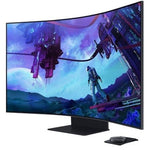 Monitor Gaming Curvo Samsung Odyssey Ark S55CG970NU 55"/ 4K/ 1ms/ 165Hz/ VA/ Regulable en altura/ Smart TV/ Multimedia/ 