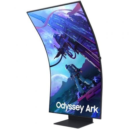 Monitor Gaming Curvo Samsung Odyssey Ark S55CG970NU 55"/ 4K/ 1ms/ 165Hz/ VA/ Regulable en altura/ Smart TV/ Multimedia/ 