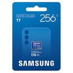 Tarjeta de Memoria Samsung P7 256GB microSD XC/ Clase 10/ 170MBs