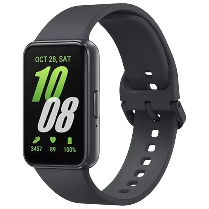 Samsung Galaxy Fit 3 R390 40 mm Negro 1,6 pulgadas AMOLED 13 días +100 deportes 5ATM Pulsera de actividad