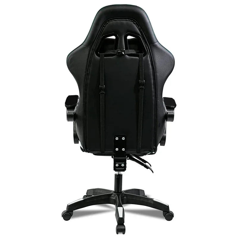 Sillón Gaming Premium COOL Rest Negro-Blanco (Reposapiés) - PixelPlaza