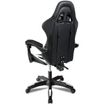 Sillón Gaming Premium COOL Rest Negro-Blanco (Reposapiés) - PixelPlaza