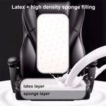 Sillón Oficina Premium COOL Board Negro (Reposapiés)