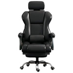 Sillón Oficina Premium COOL Board Negro (Reposapiés)