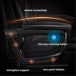 Sillón Oficina Premium COOL Board Negro (Reposapiés)