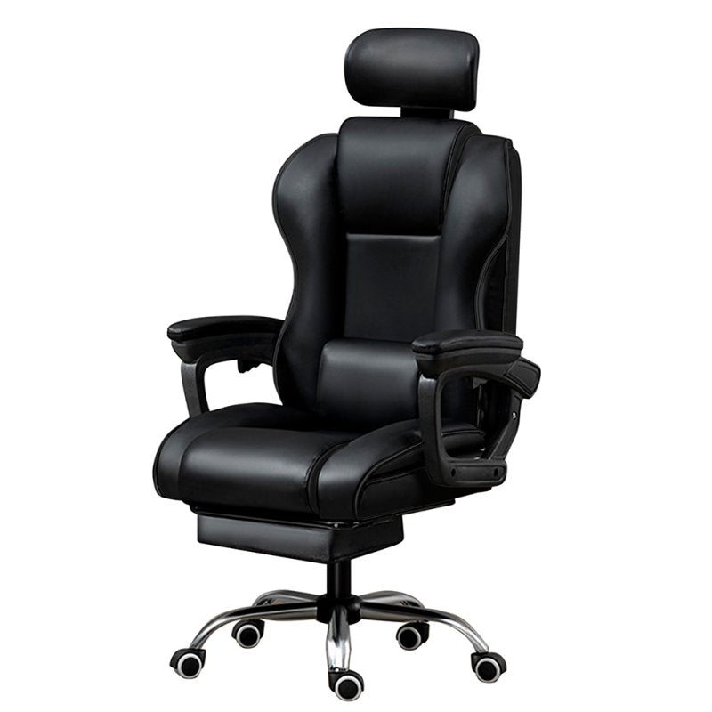 Sillón Oficina Premium COOL Board Negro (Reposapiés)