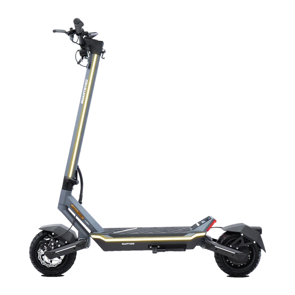 Patinete eléctrico smartGyro Raptor Evo 1000W 60km 25km/h 10 pulgadas