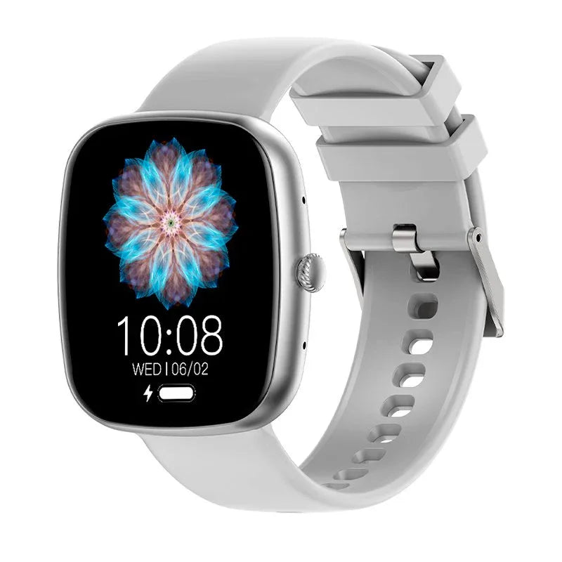 Smartwatch COOL Border Silicona Gris (Llamadas, Salud, Deporte) - PixelPlaza