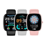 Smartwatch COOL Border Silicona Gris (Llamadas, Salud, Deporte) - PixelPlaza